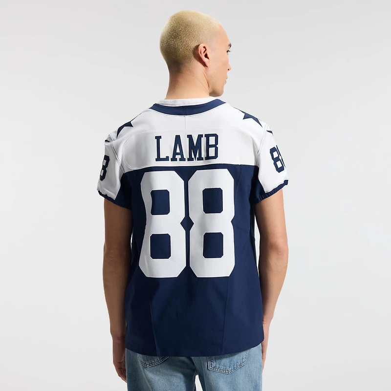 Men's Nike CeeDee Lamb Navy Dallas Cowboys Alternate Vapor F.U.S.E. Elite Jersey
