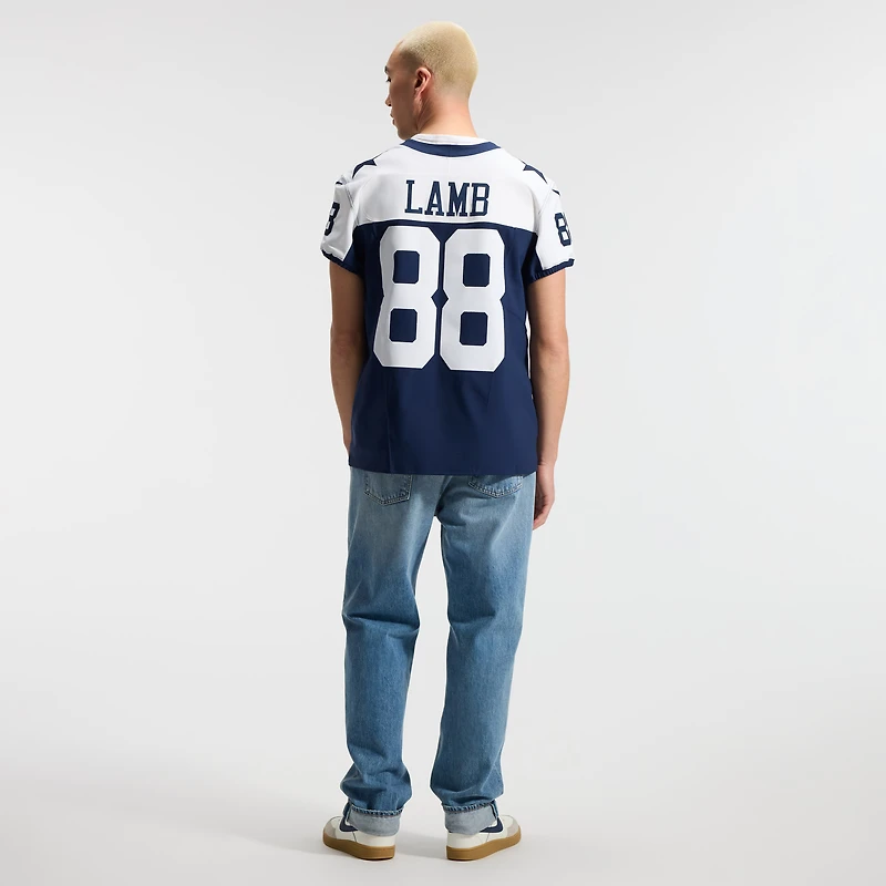 Men's Nike CeeDee Lamb Navy Dallas Cowboys Alternate Vapor F.U.S.E. Elite Jersey