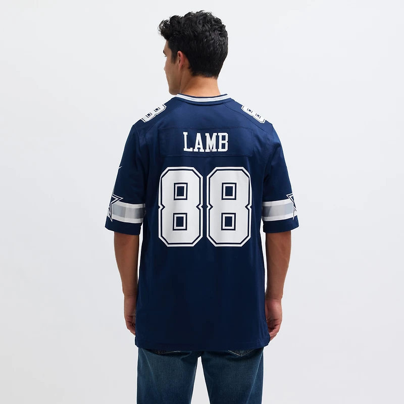 Men's Nike CeeDee Lamb Navy Dallas Cowboys