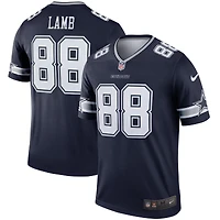Men's Nike CeeDee Lamb Navy Dallas Cowboys Legend Player Performance Top
