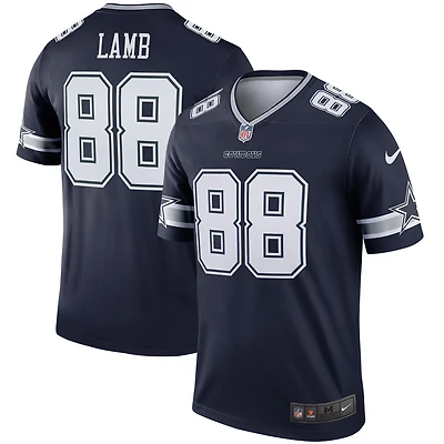 Men's Nike CeeDee Lamb Navy Dallas Cowboys Legend Player Performance Top
