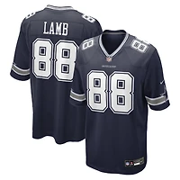 Men's Nike CeeDee Lamb Navy Dallas Cowboys