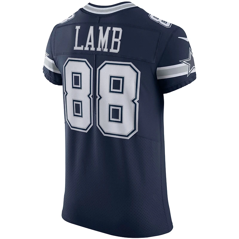 Maillot Nike CeeDee Lamb Navy Dallas Cowboys Vapor Elite pour homme