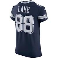 Maillot Nike CeeDee Lamb Navy Dallas Cowboys Vapor Elite pour homme