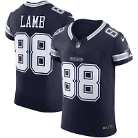 Men's Nike CeeDee Lamb Navy Dallas Cowboys  Vapor F.U.S.E. Elite Jersey