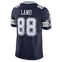 Nike CeeDee Lamb Navy pour hommes Dallas Cowboys Vapor F.U.S.E. Maillot limit