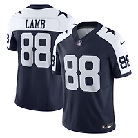 Nike CeeDee Lamb Navy pour hommes Dallas Cowboys Vapor F.U.S.E. Maillot limité