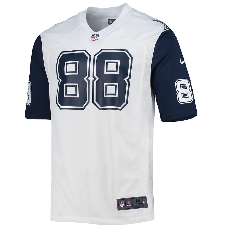 Maillot Nike CeeDee Lamb blanc pour homme des Cowboys de Dallas, équipe jeu alternative