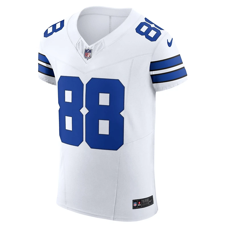 Nike CeeDee Lamb Blanc pour hommes Dallas Cowboys Vapor F.U.S.E. Maillot Élite