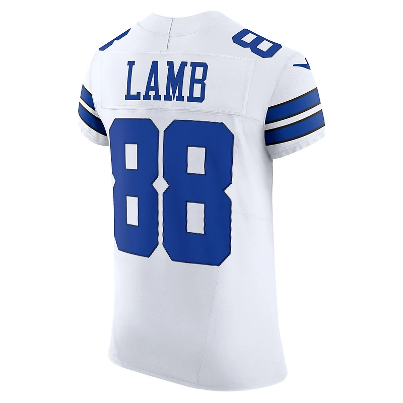 Men's Nike CeeDee Lamb White Dallas Cowboys Vapor F.U.S.E. Elite Jersey