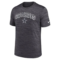 T-shirt Nike Velocity Performance pour homme, anthracite, Dallas Cowboys