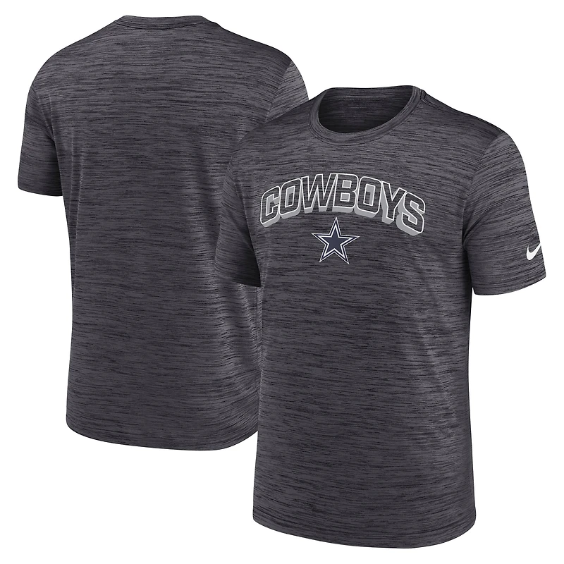 T-shirt Nike Velocity Performance pour homme, anthracite, Dallas Cowboys