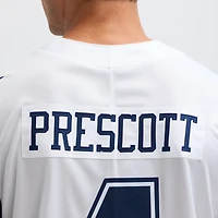 Men's Nike Dak Prescott Dallas Cowboys White Color Rush Vapor Limited Jersey