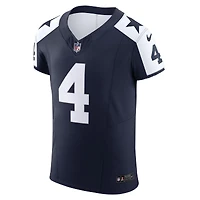Men's Nike Dak Prescott Navy Dallas Cowboys Alternate Vapor F.U.S.E. Elite Jersey