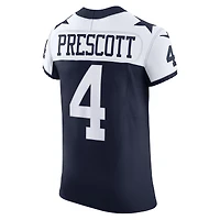 Men's Nike Dak Prescott Navy Dallas Cowboys Alternate Vapor F.U.S.E. Elite Jersey