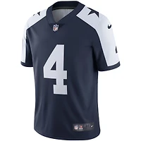 Men's Nike Dak Prescott Navy Dallas Cowboys Alternate Vapor Limited Jersey