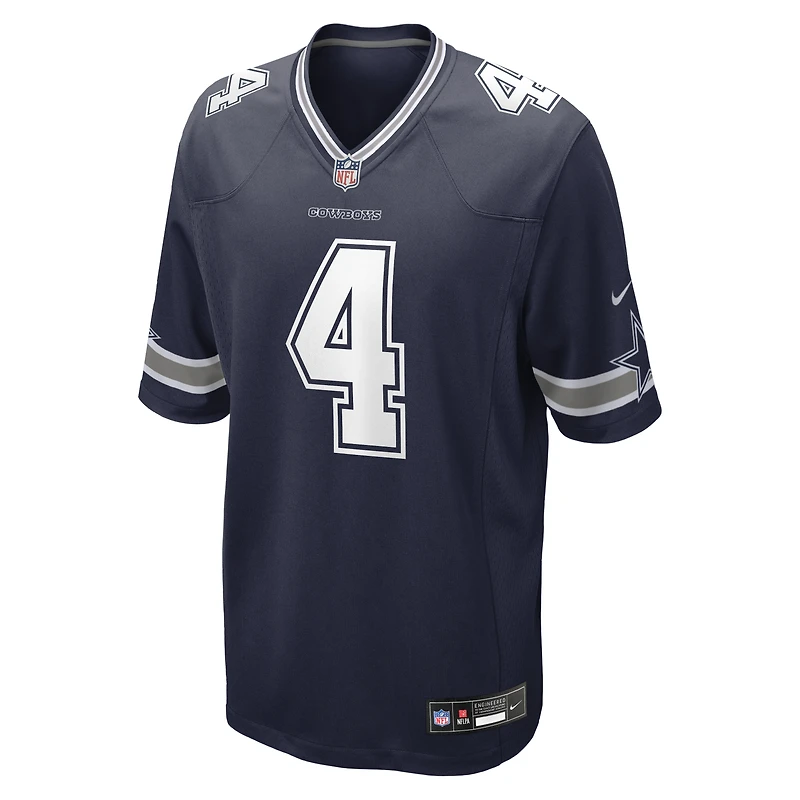 Men's Nike Dak Prescott Navy Dallas Cowboys Game Player - Jersey