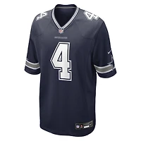 Men's Nike Dak Prescott Navy Dallas Cowboys Game Player - Jersey