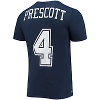 Men's Nike Dak Prescott Navy Dallas Cowboys Player Pride 3.0 Name & Number Performance T-Shirt