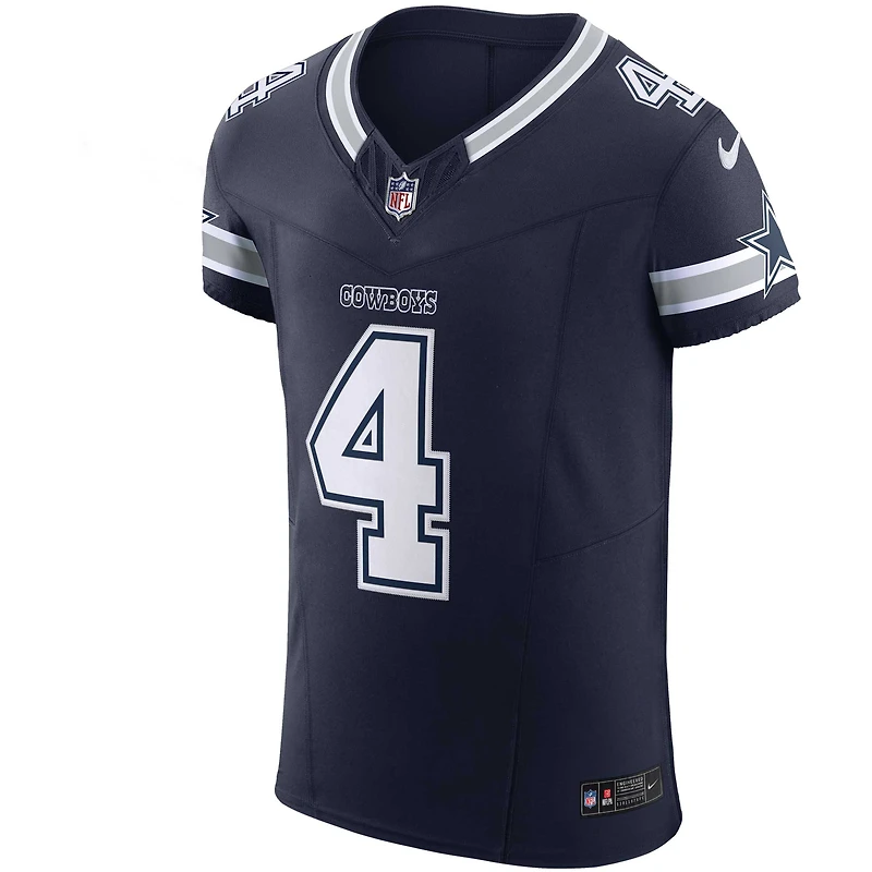 Men's Nike Dak Prescott Navy Dallas Cowboys  Vapor F.U.S.E. Elite Jersey