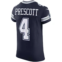 Maillot Nike Dak Prescott bleu marine pour homme des Cowboys de Dallas Vapor F.U.S.E. Elite