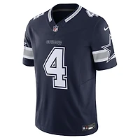 Men's Nike Dak Prescott Navy Dallas Cowboys Vapor F.U.S.E. Limited Jersey