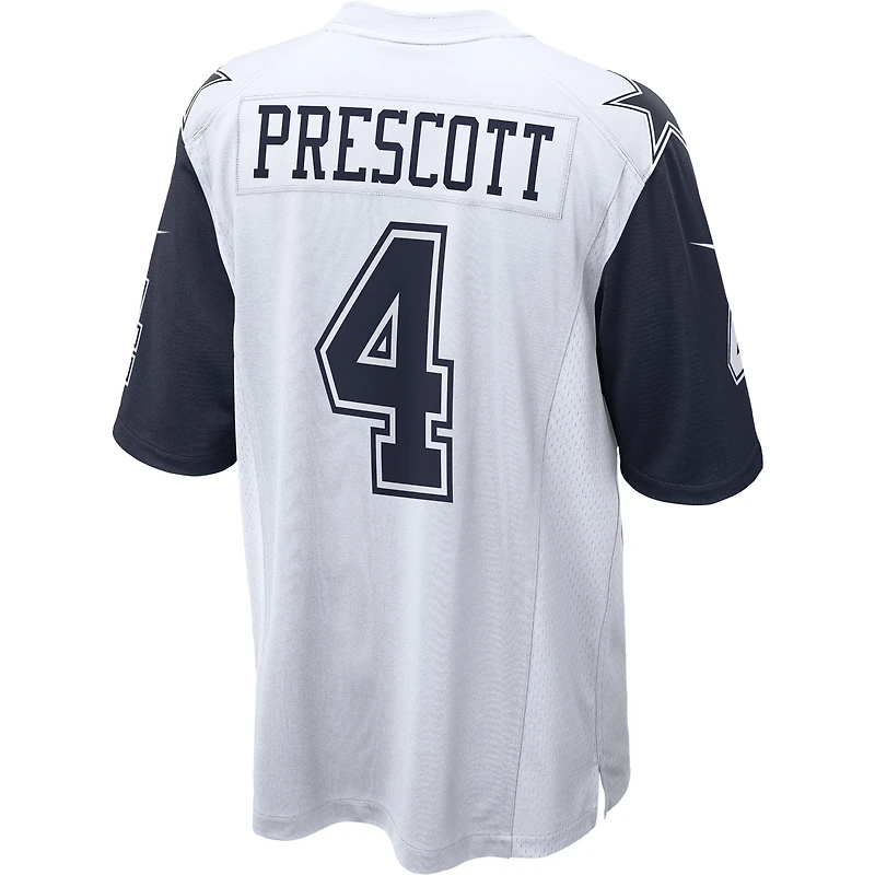 Men's Nike Dak Prescott White Dallas Cowboys Alternate Game Team Jersey