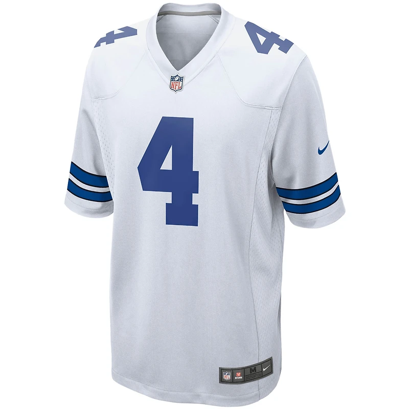Men's Nike Dak Prescott White Dallas Cowboys Game Player - Jersey