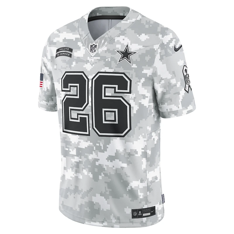Maillot Nike DaRon Bland Arctic Camo Dallas Cowboys 2024 Salute to Service Limited pour homme