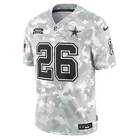 Maillot Nike DaRon Bland Arctic Camo Dallas Cowboys 2024 Salute to Service Limited pour homme