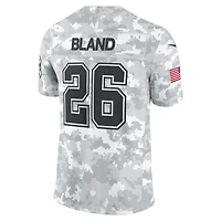 Maillot Nike DaRon Bland Arctic Camo Dallas Cowboys 2024 Salute to Service Limited pour homme