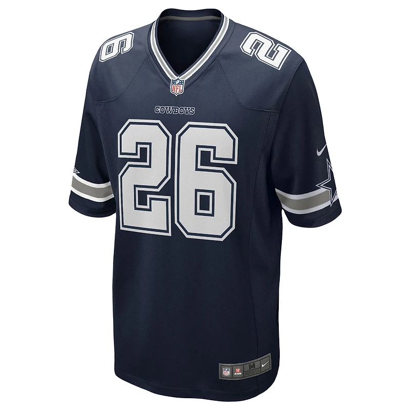 Maillot de match Nike DaRon Bland pour hommes, bleu marine, Dallas Cowboys