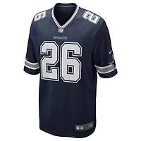 Maillot de match Nike DaRon Bland pour hommes, bleu marine, Dallas Cowboys
