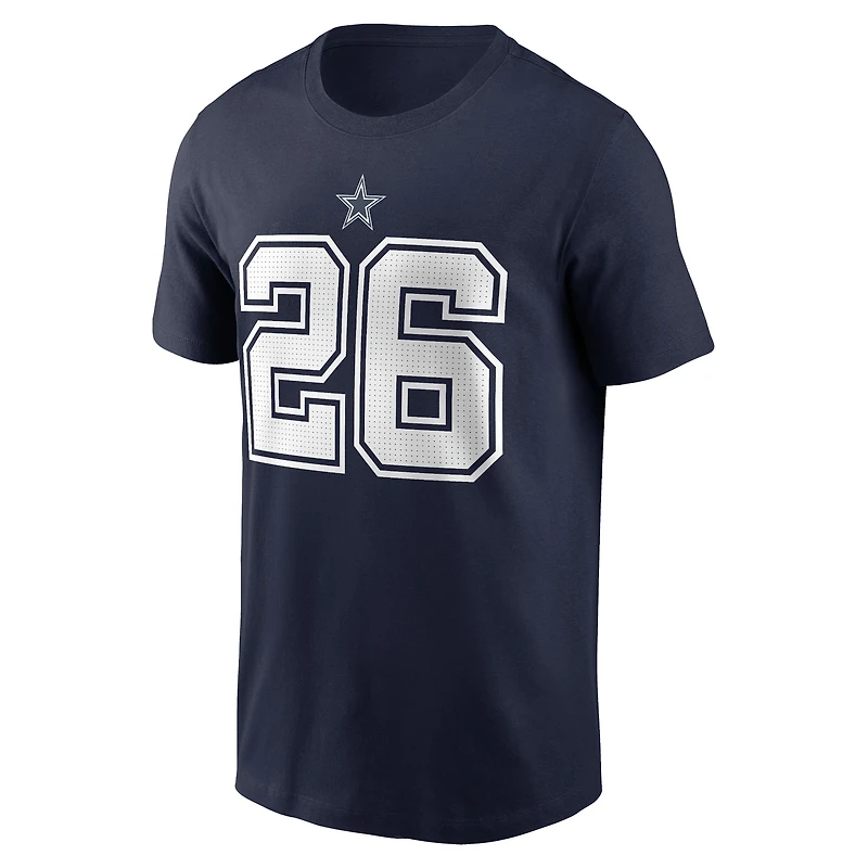 T-shirt avec nom et numéro de joueur des Dallas Cowboys Nike DaRon Bland bleu marine pour hommes