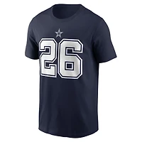 T-shirt avec nom et numéro de joueur des Dallas Cowboys Nike DaRon Bland bleu marine pour hommes