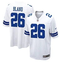 Maillot de match Nike DaRon Bland blanc des Cowboys Dallas pour hommes