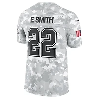 Maillot Nike Emmitt Smith Arctic Camo Dallas Cowboys 2024 Salute to Service Retired Player Limited pour homme