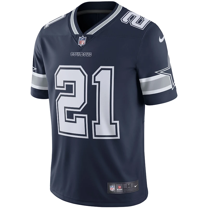 Men's Nike Ezekiel Elliott White Dallas Cowboys Vapor Limited Player Jersey