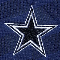 Polo de golf à ailes en jacquard Nike Dallas Cowboys pour homme, bleu marine