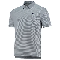 Polo de golf Nike Dallas Cowboys Player Control Stripe pour homme, bleu marine