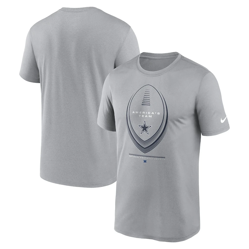 Men's Nike Navy Dallas Cowboys Legend Icon Dri-FIT T-Shirt