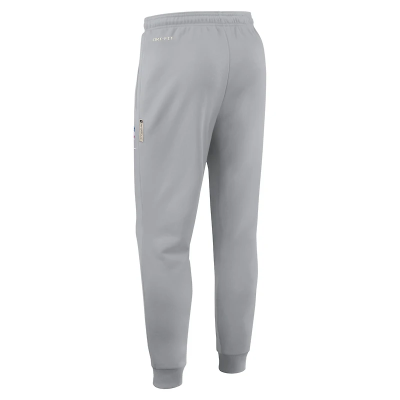 Men's Nike Gray Dallas Cowboys Sideline Standard Issue Dri-FIT Taper Pants