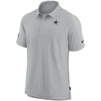 Nike pour homme Gris Dallas Cowboys Sideline UV Performance - Polo