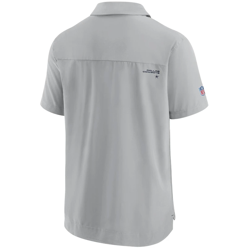 Nike pour homme Gris Dallas Cowboys Sideline UV Performance - Polo
