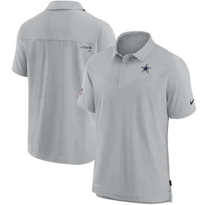 Nike pour homme Gris Dallas Cowboys Sideline UV Performance - Polo