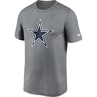 Men's Nike Heather Charcoal Dallas Cowboys Primetime Legend Dri-FIT T-Shirt