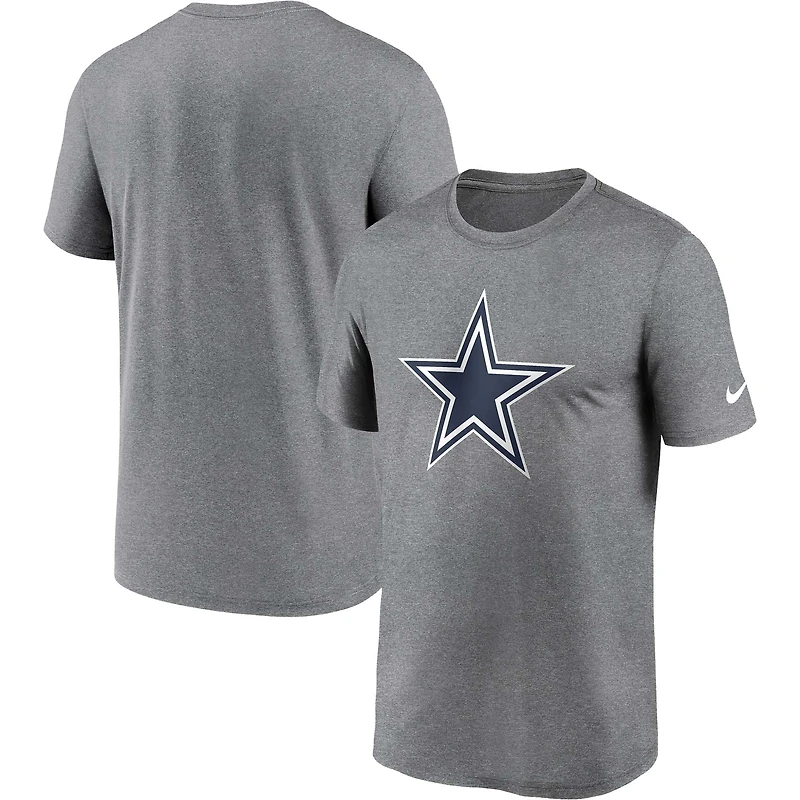 Men's Nike Heather Charcoal Dallas Cowboys Primetime Legend Dri-FIT T-Shirt