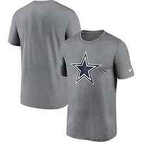 Men's Nike Heather Charcoal Dallas Cowboys Primetime Legend Dri-FIT T-Shirt