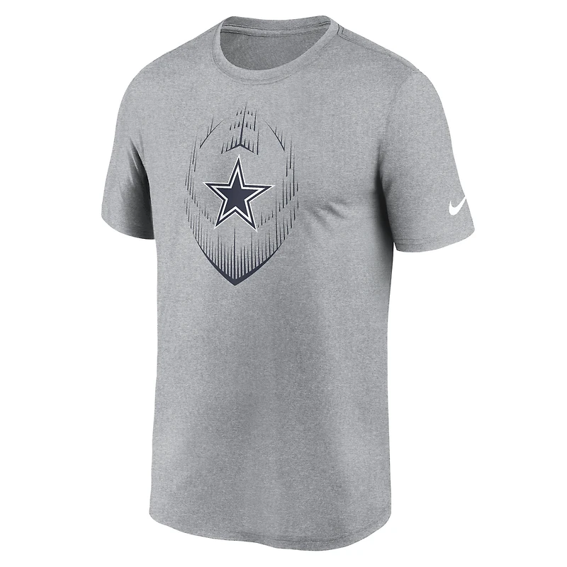 T-shirt Nike blanc Dallas Cowboys Primetime Legend Icon Performance pour homme