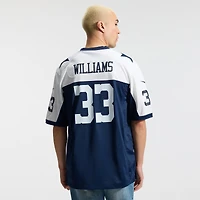 Men's Nike Javonte Williams White Dallas Cowboys Game Jersey